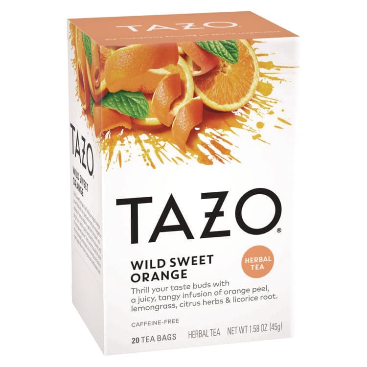 STARBUCKS COFFEE COMPANY Tea Bags, Wild Sweet Orange, 20/Box, 6 Boxes/Carton (TZO20034) thumbnail 4