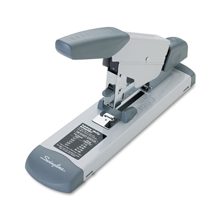 ACCO BRANDS, . Deluxe Heavy-Duty Stapler, 160-Sheet Capacity, Platinum (SWI39002)