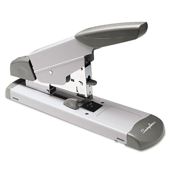 ACCO BRANDS, . Deluxe Heavy-Duty Stapler, 160-Sheet Capacity, Platinum (SWI39002) thumbnail 2