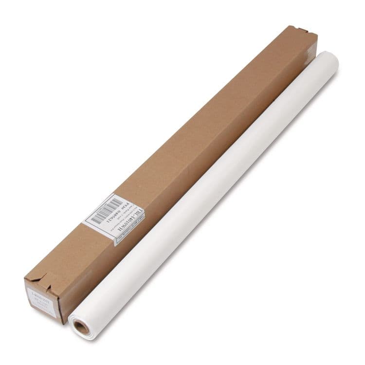 TABLEMATE PRODUCTS, CO. Table Set Plastic Banquet Roll, Table Cover, 40" x 100 ft, White (TBLI4010WH)