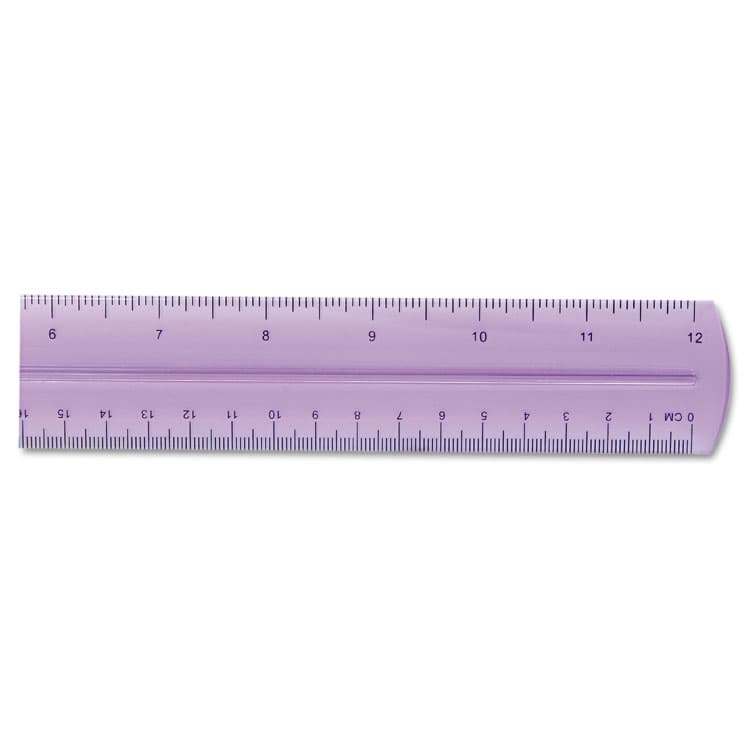ACME UNITED CORPORATION 12" Jewel Colored Ruler, Standard/Metric, Plastic (ACM12975) thumbnail 4