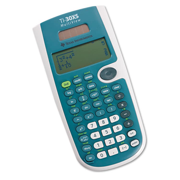 TEXAS INSTRUMENTS TI-30XS MultiView Scientific Calculator, 16-Digit LCD (TEXTI30XSMV) thumbnail 4