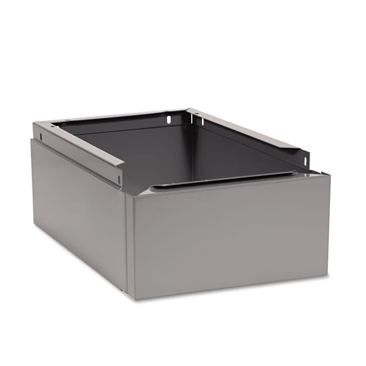 TENNSCO Optional Locker Base, 12w x 18d x 6h, Medium Gray (TNNCLB1218MG)