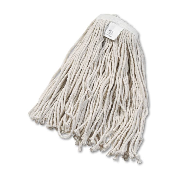 BOARDWALK Cut-End Wet Mop Head, Cotton, #20, White (BWK2020CEA)