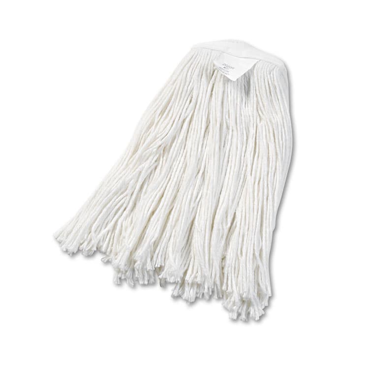 BOARDWALK Cut-End Wet Mop Head, Rayon, #20, White (BWK2020REA)
